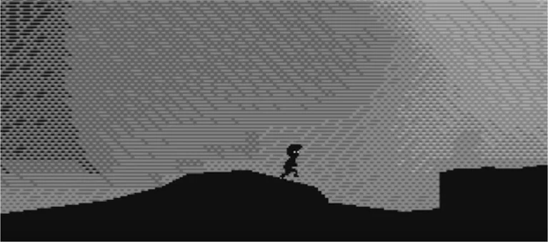 Una versione di Limbo per Commodore 64