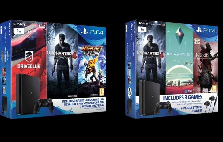 Due Bundle da 3 giochi ciascuno per PS4 a Novembre