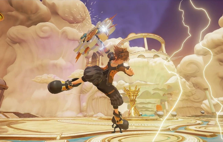 Due screenshot di Kingdom Hearts III mostrano le trasformazioni del Keyblade