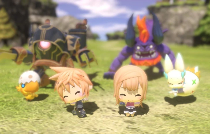 World of Final Fantasy disponibile oggi per PS4 e PS Vita