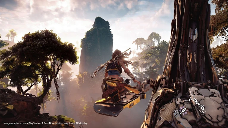 Nuove immagini e video gameplay per Horizon Zero Down