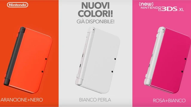 3 nuovi colori per New Nintendo 3DS XL