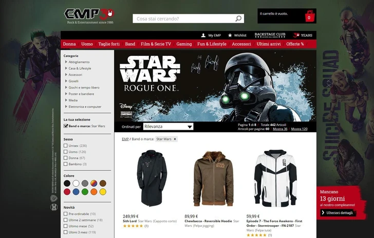 Rogue One vive nel merchandising EMP