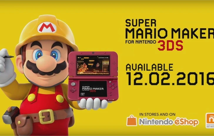 Un Overview Trailer per Super Mario Maker su 3DS