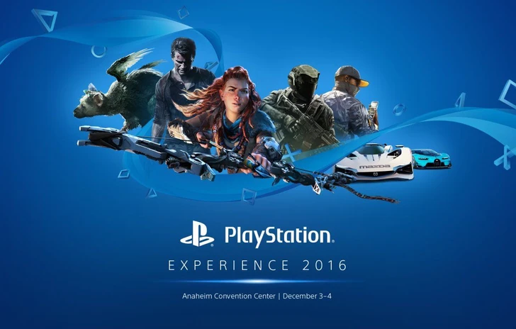 Ecco la LineUp alla PlayStation Experience 2016