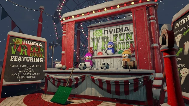 Diverse novità arrivano su VR Funhouse di NVIDIA