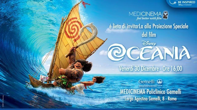 Disney MediCinema: al Gemelli con Rogue One e Oceania