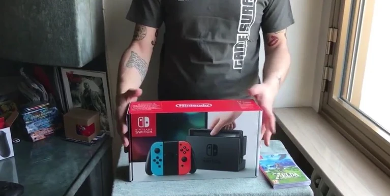 Nintendo Switch lunbox di Gamesurf