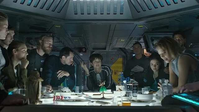 L'ultima cena di Alien Covenat sottotitolata in Italiano