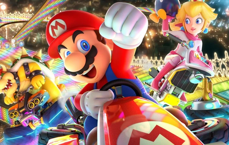 Mario Kart 8 Deluxe derapa in video