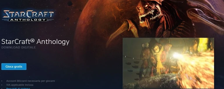 Starcraft è gratis su Battlenet