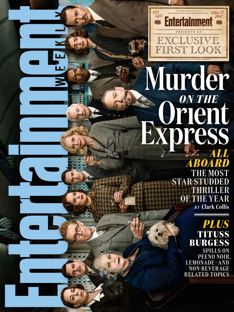 Primo sguardo ai protagonisti di Murder on the Orient Express