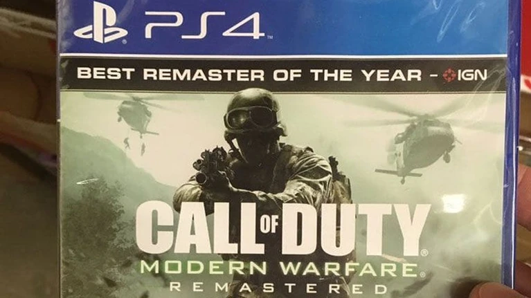 La copertina di Modern Warfare leakata