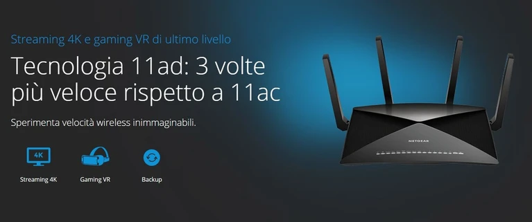 Il Netgear Nighthawk X10 si aggiudica il premio EHA come miglior router