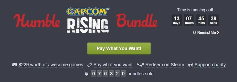 Humble Bundle ci solletica il portafoglio con un bundle tutto dedicato a Capcom