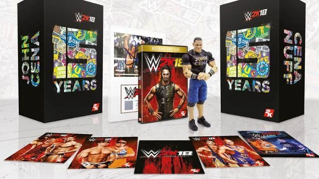 2K mostra la WWE 2K18 John Cena Collector's Edition