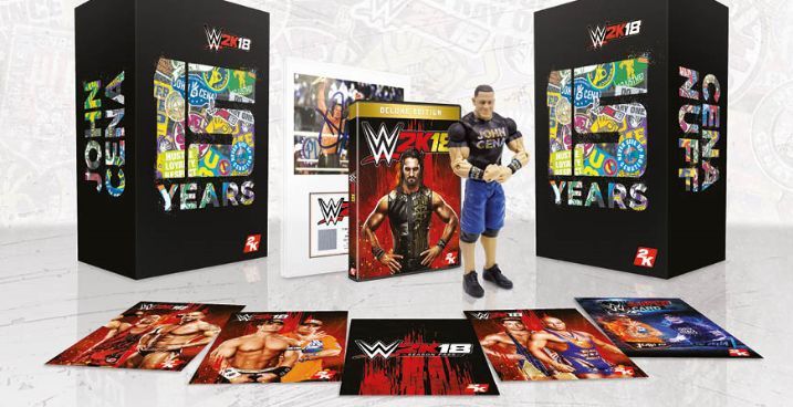 2K mostra la WWE 2K18 John Cena Collectors Edition