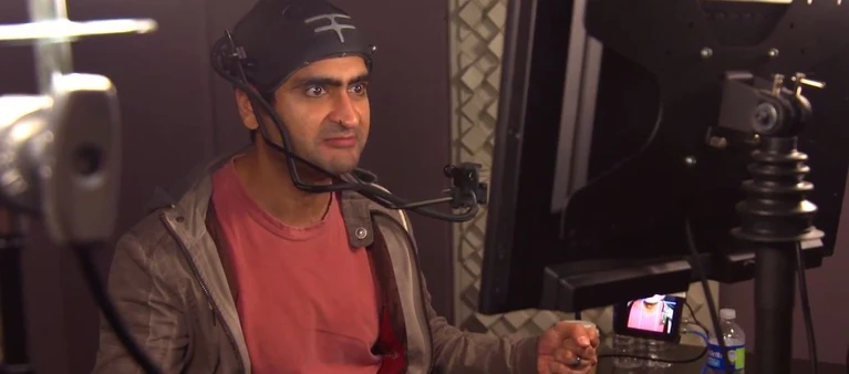 Il motion capture di Kumail Nanjiani in video