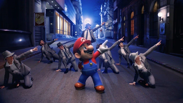 Super Mario entra nel mondo reale a passo di danza!