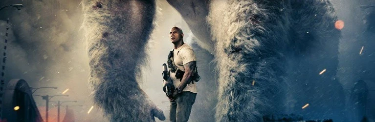 Online il trailer italiano di Rampage