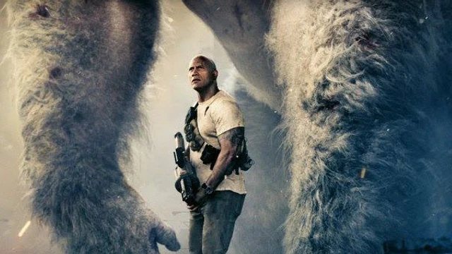 Online il trailer italiano di Rampage