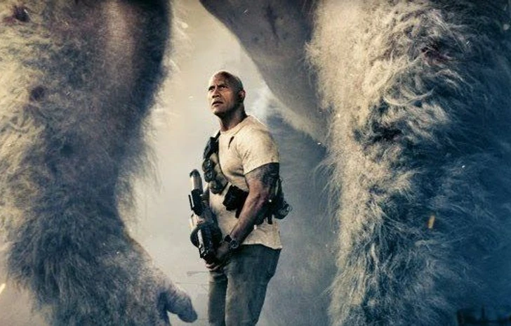 Online il trailer italiano di Rampage