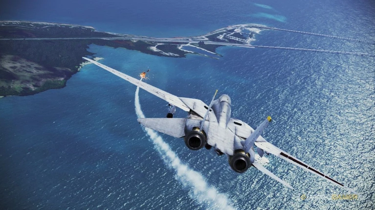 Ace Combat Infinity saluta e vola via