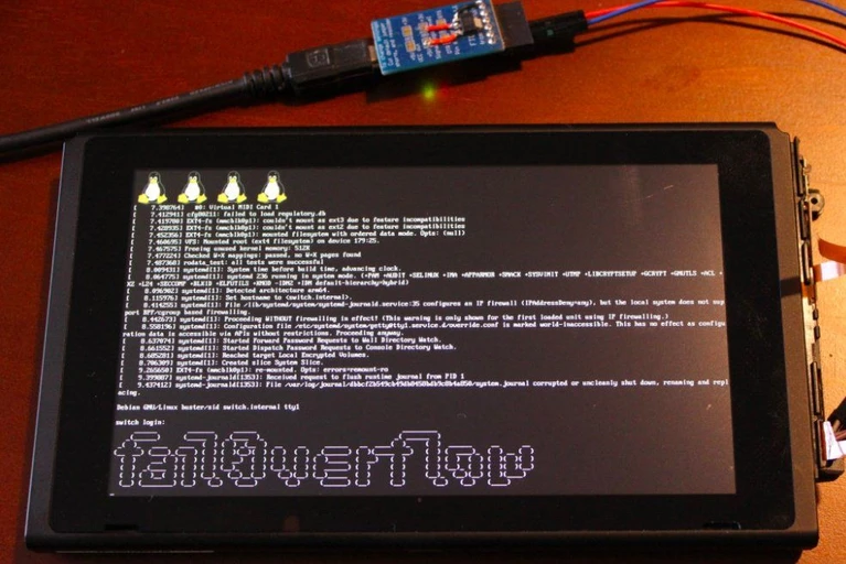 Qualcuno ha fatto girare Linux su Switch