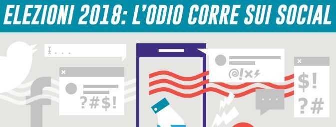 Elezioni 2018 lodio corre sui social