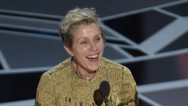 Il meraviglioso discorso di Frances McDormand che ha commosso la platea