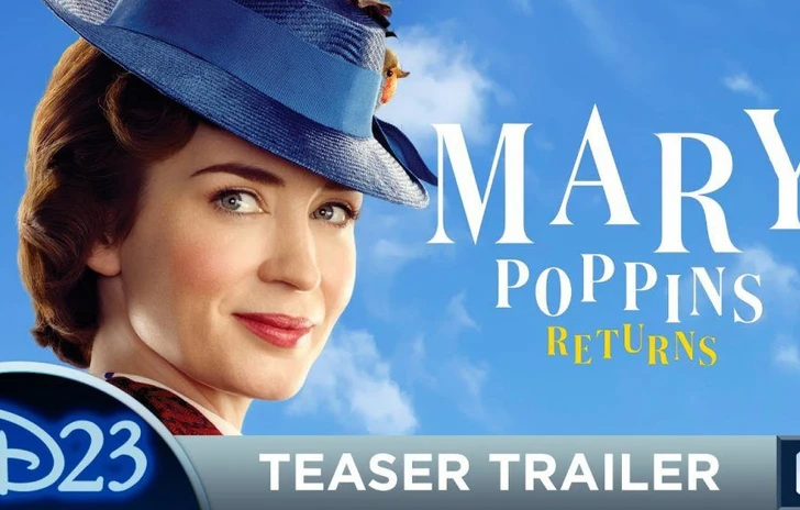 Il Ritorno di Mary Poppins è realtà