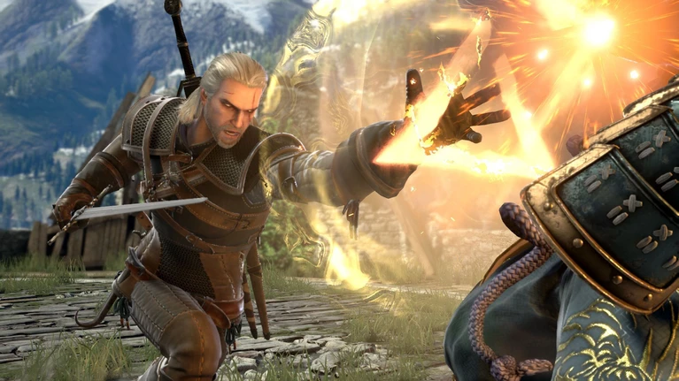 Geralt di Rivia irrompe in Soul Calibur VI