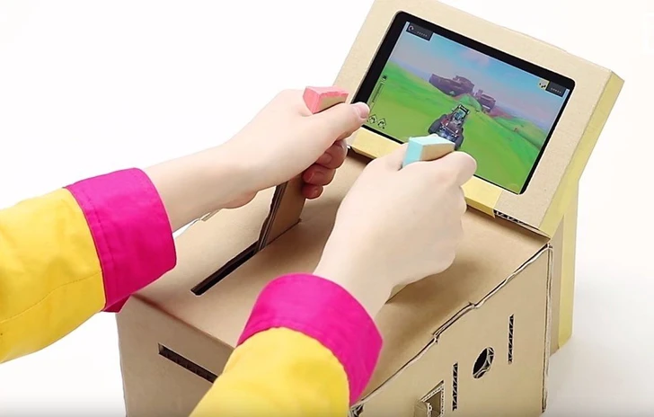 Nintendo Labo  nuove caratteristiche del Kit Veicoli