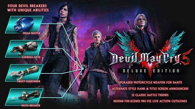 Devil May Cry 5 ha già iniziato il pre load?