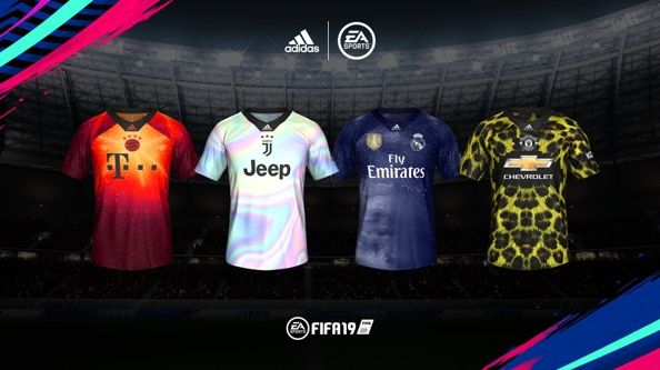 Electronic Arts presenta le nuove divise di Fifa 19