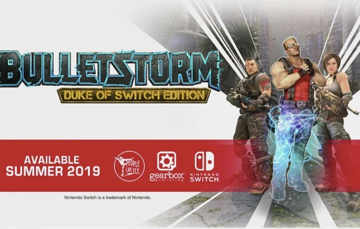 Bulletstorm approda sullibrida di Nintendo con la Duke of Switch Edition