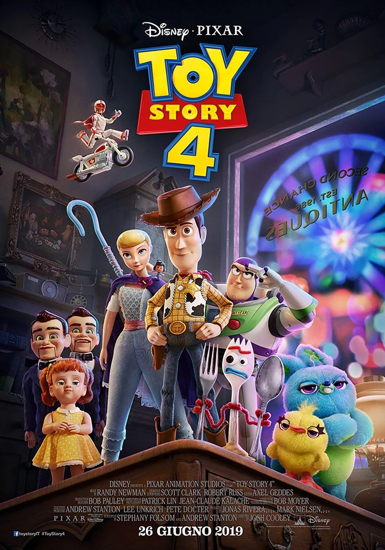 Nuovo poster e trailer per Toy Story 4