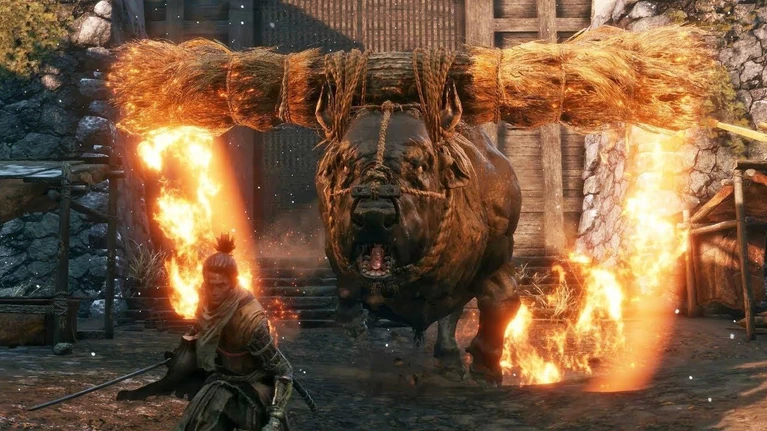 Sekiro lupdate 104 rende meno ostica la battaglia con il Toro Ardente