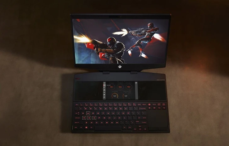 Arriva da HP il primo portatile dual screen per il gaming