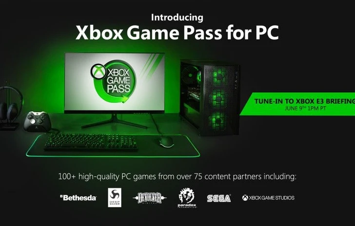 Xbox Game Pass sbarca anche su PC