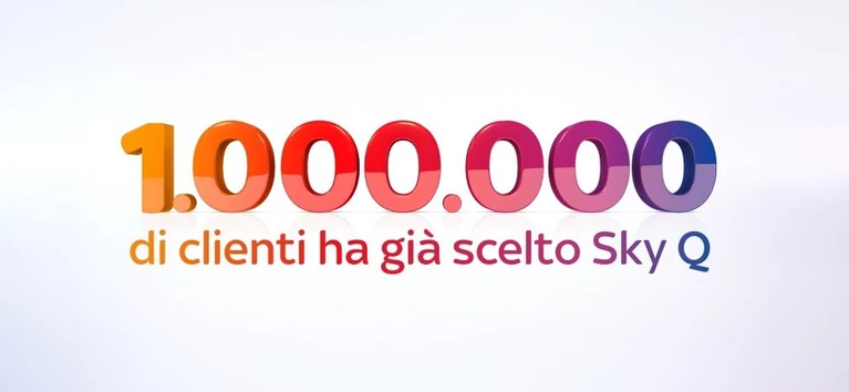 Un milione di Sky Q in Italia