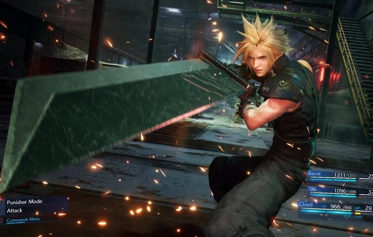 Il Remake di FF VII slitta un pograve