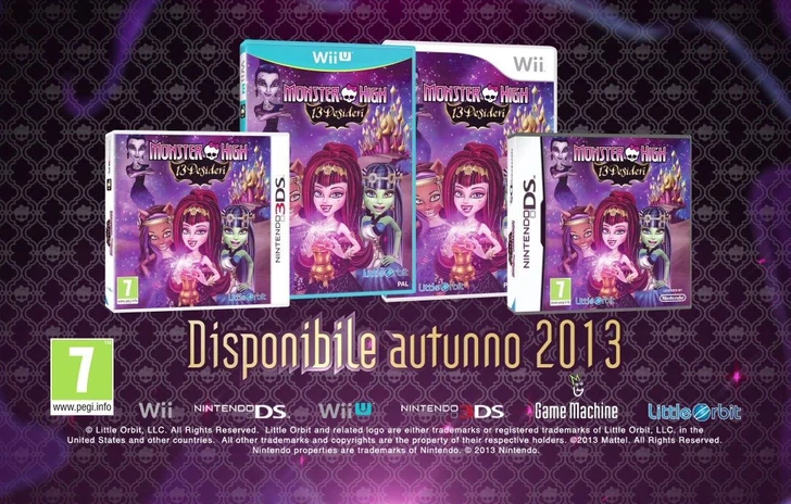 Monster High 13 Desideri