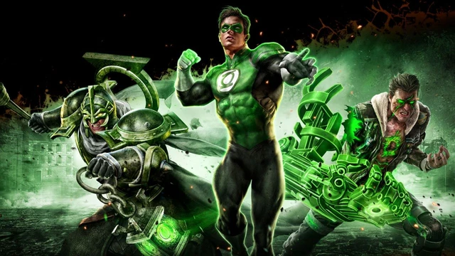 Atomic Green Lantern