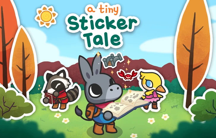 A Tiny Sticker Tale puzzle e adesivi su PC e Switch dal 4 ottobre 