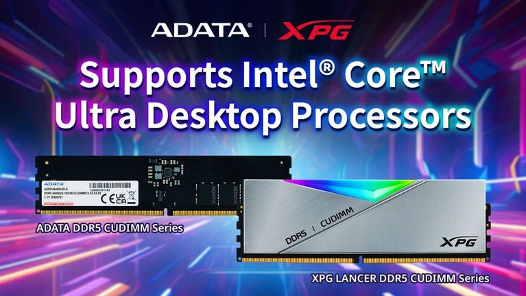 ADATA CUDIMM DDR5  Supporto ai processori Intel Core Ultra