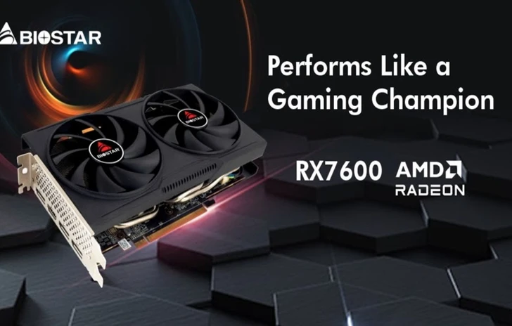 AMD Radeon RX 7600  Scheda grafica gaming da Biostar