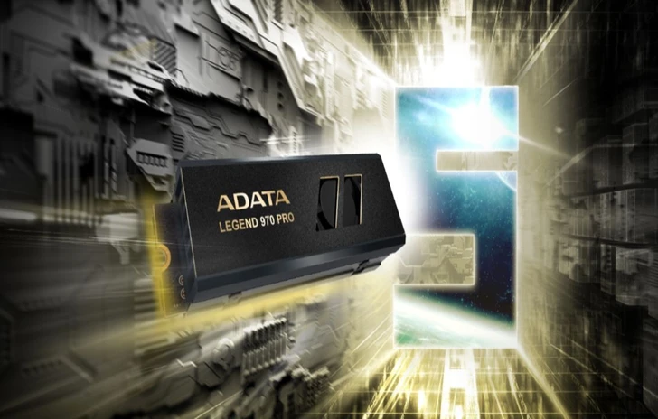 Adata ha presentato lunità SSD Legend 970 Pro PCIe Gen5
