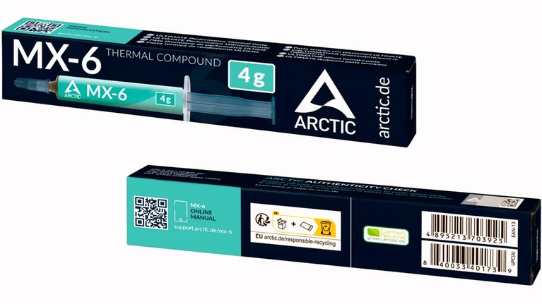 Arctic MX6  Nuova pasta termica