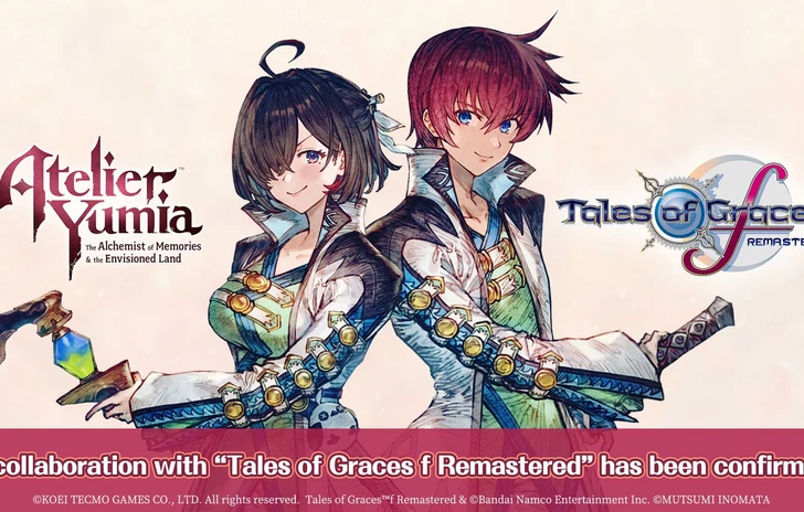 Atelier Yumia annunciata una collaborazione con Tales of Graces f Remastered